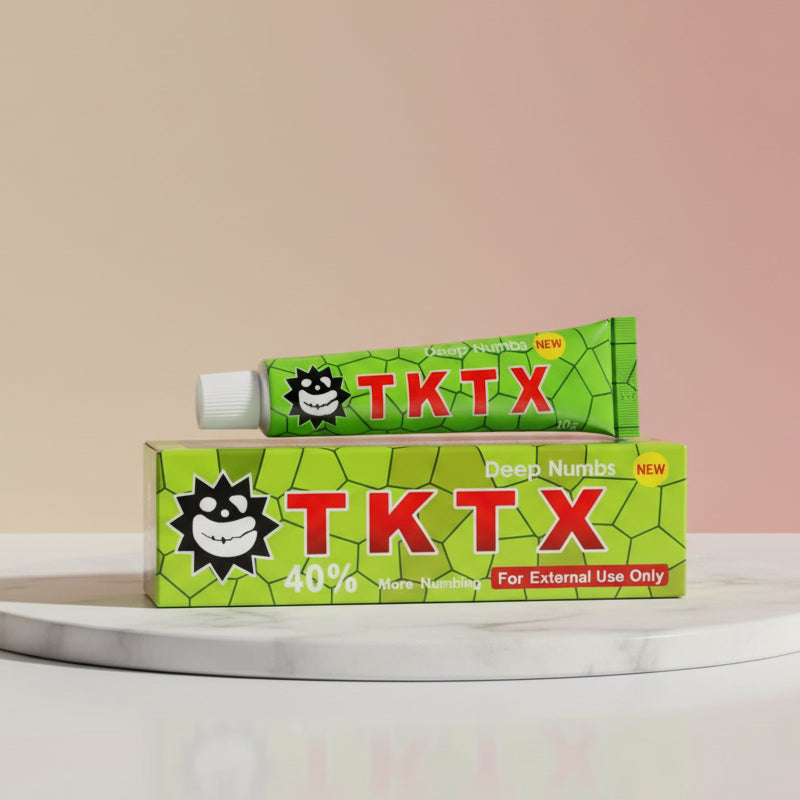 TKTX 40% Numbing Cream – Strong Tattoo & Permanent Makeup Anesthetic