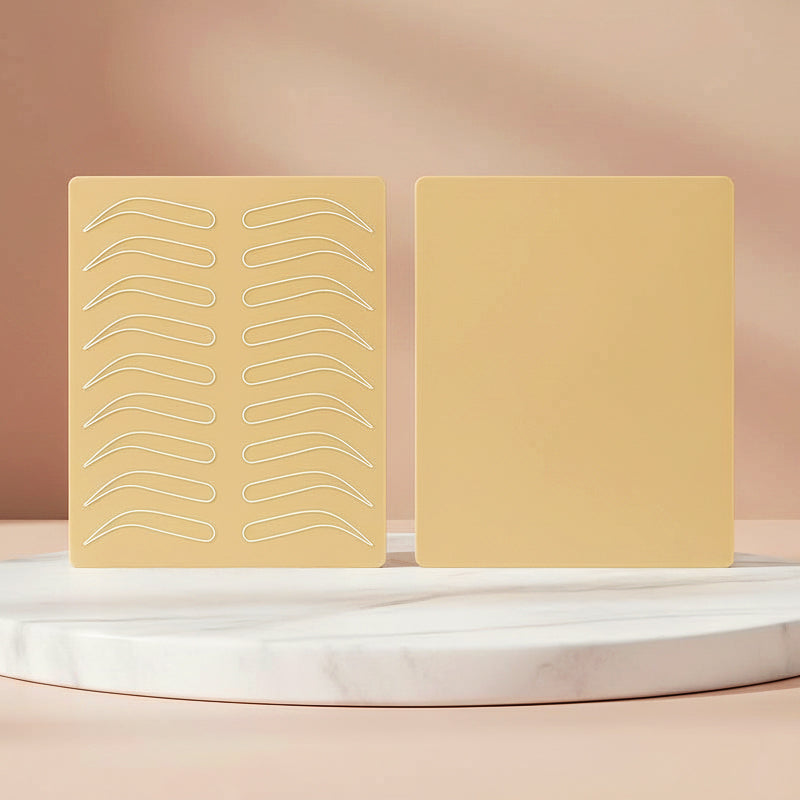 Latex Practice Skin for Eyebrow Training – Double Side (3pcs)