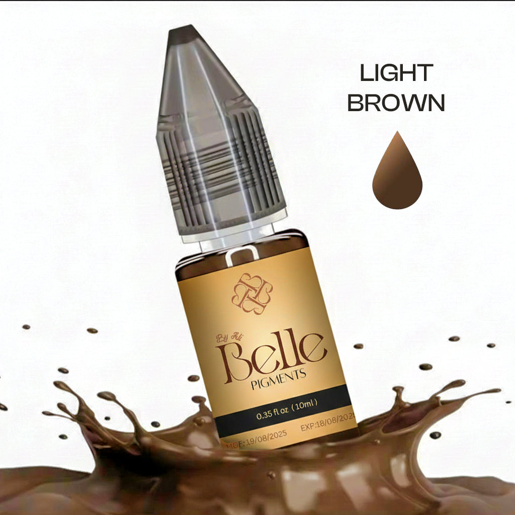 Belle Organic Pigment Collection – Professional PMU Line (4 Colors)