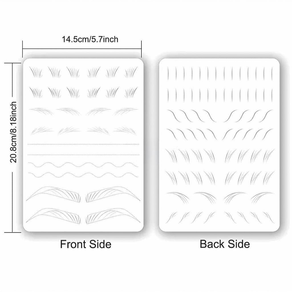 Belle Nano Stroke Practice Latex – Double-Sided Precision Sheet