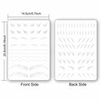 Belle Nano Stroke Practice Latex – Double-Sided Precision Sheet