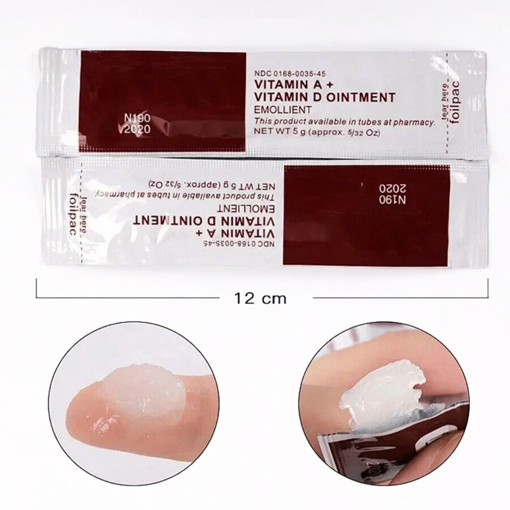 Vitamin A & D Ointment – Aftercare Sachets (5g each) paquete de 50 pcs