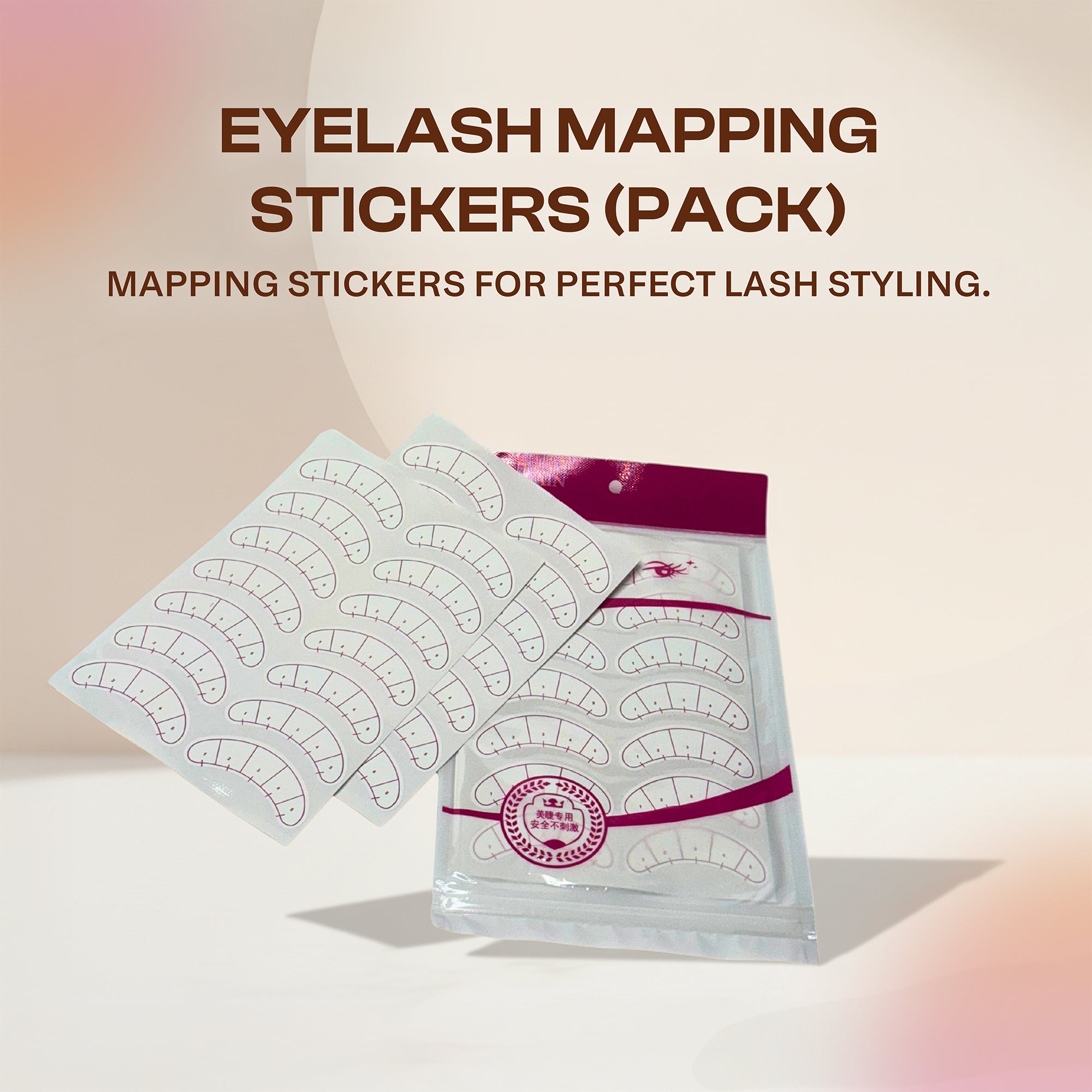 Eyelash Mapping Stickers (Pack)