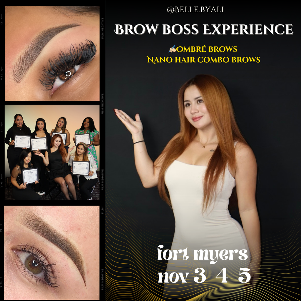 Brow boss experience fort Myers private small group class