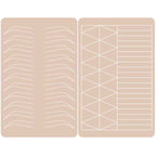 Belle Practice Skin Sheets – Brow & Shape Outlines